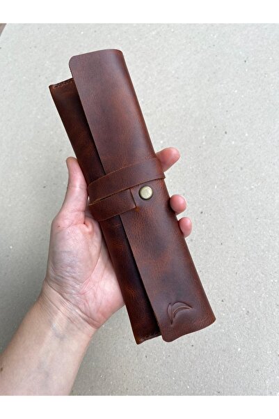 ALESTA LEATHER (Writing Name) Pen Holder - Handmade Genuine Leather