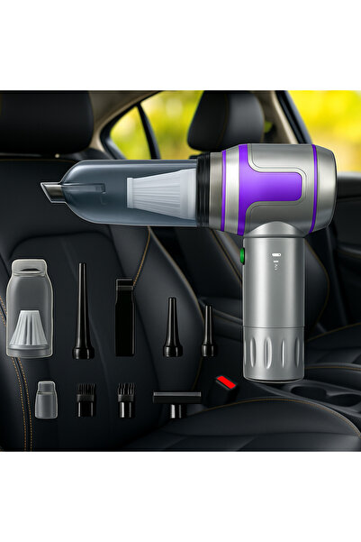 Dimute Shop HUP-2 Kablosuz El Süpürgesi | Araç Içi & Ev Için 20.000RPM Güç | ...