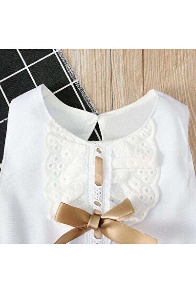 OEM White baby dress with headband SOFIA