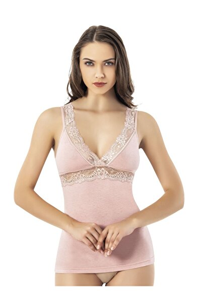 KOTA 6607 Modal Dantel Detaylı Atlet