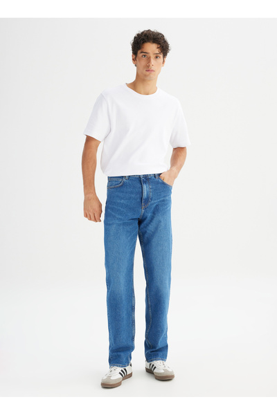Lee Düşük Bel Loose Fit İndigo Erkek Denim Pantolon L70E00002381 İndigo Denim...
