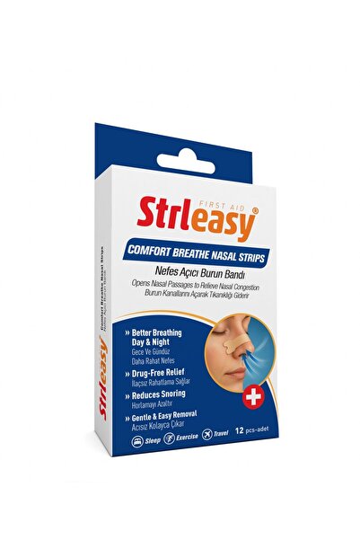 STRLEASY STRLEASY 6057 NEFES AÇICI BURUN BANTI 12'li