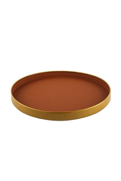 Mikasa Moor Flame Round Wooden Tray 36X3Cm