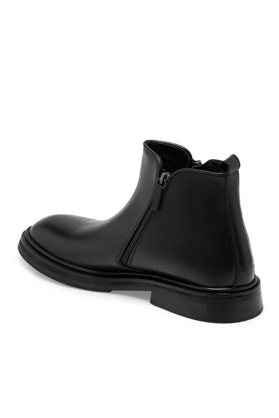 Tergan Siyah Hakiki Deri Erkek Klasik Bot - E24K1BT56977-A43