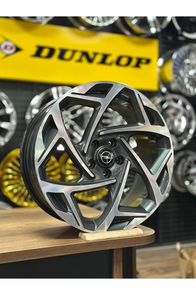 TRUVA Opel Astra OPC 18″ Jant Takımı – 8J – 5x110 – ET45 – 73.1 – Gun Metal – 4 Adet