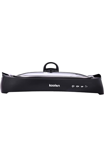 Koolen 2000W Electric Grill with Lid, Black