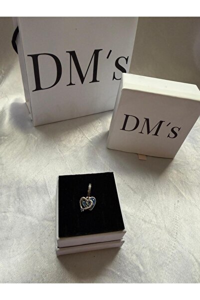 DM’s Silver Kayan Star’s Çift Sallantılı Gümüş Charm’ı