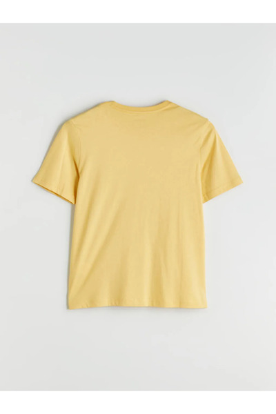 LC Waikiki Ανδρικό T-Shirt από βαμβακερό χτενισμένο λαιμό