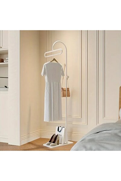 HXDream Modern freestanding coat rack, Stylish & durable for bedroom, living room, office 40X25X175CM