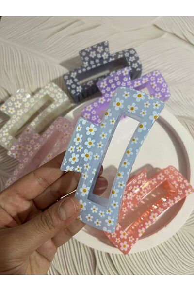 EyER Shoping Cvjetna kopča zatvarača plava