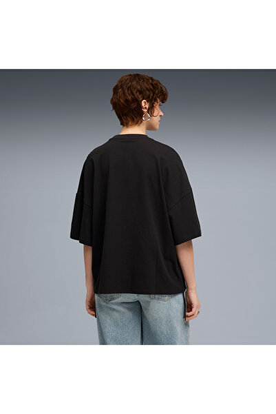 Puma Dare to Oversized D Ruched Women's Black T-Shirt