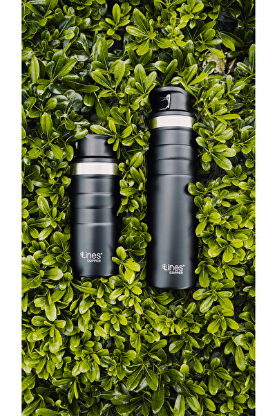 Lines Copper Time Individual Steel Thermos 350 ml – Leak-Proof Stainless Steel