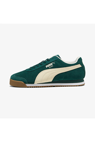 Puma Roma Suede Unisex Yeşil Spor Ayakkabı