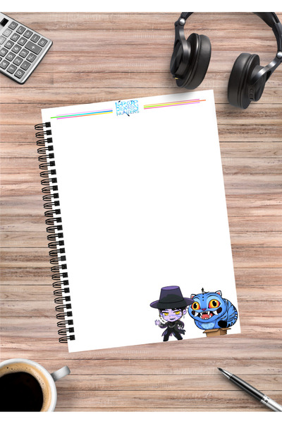 mertfigur K Pop Demon Hunters Rumi Mira Zoey Jinu Anime Spiral Notebook A5 (50 Sheets)