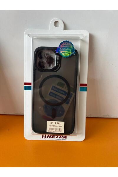 Netpa 12 Pro uyumlu magsafe destekli 3 Adet Kamera Lens Koruyucu Standlı Tele...