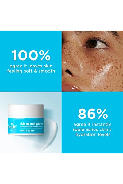Simple Water Boost Skin Quench Gel Face Cream 50 ml