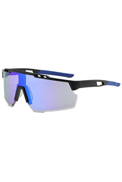 Stef's Cat Cycling Glasses C39, Polycarbonate, Black/Blue