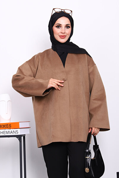İmajButik Mink Single Button Jacket