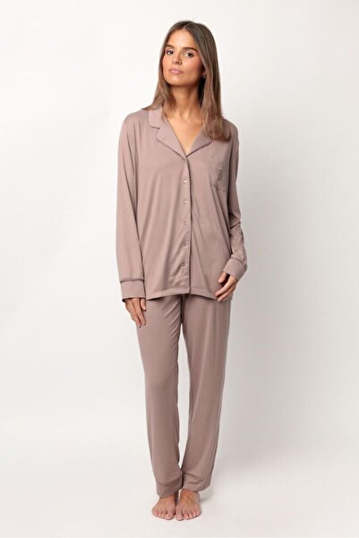 AYYILDIZ 62617 Vizon Rengi Pijama Takımı