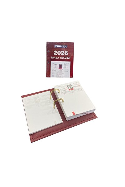 Gıpta 2026 Masa Takvimi + Takvim Altlıklı