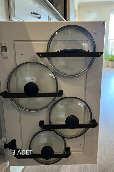 CASEY STORE ✨ Tencere Kapağı Düzenleyici 2 | Dolap İçi Kapak Tutucu Raf✨ 22-1...