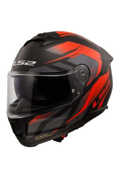 LS2 Stream 2 Güneş Visörlü Motosiklet Kaskı Fury Mat