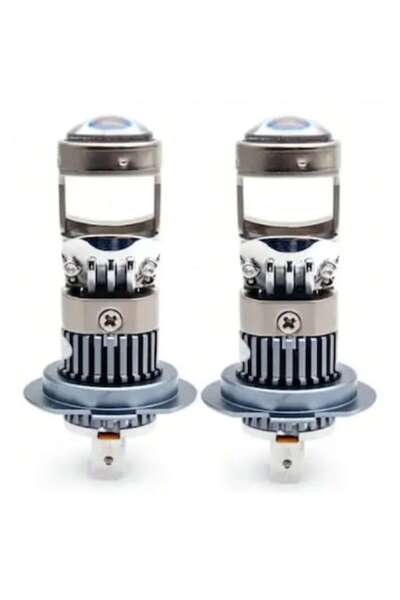 lumixauto Set de 2 becuri LED H7 Pro Magnifier 150W 12V 6500K luminozitate 30...