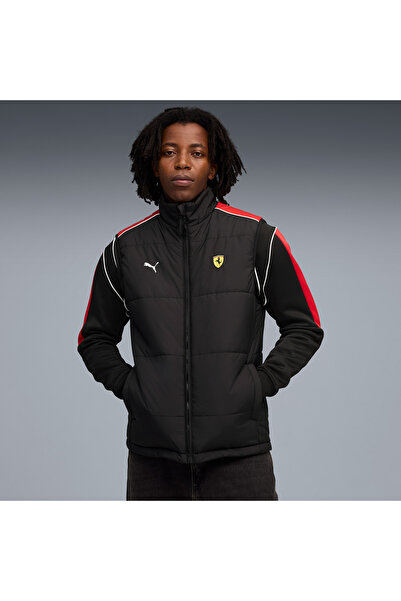 Puma Scuderia Ferrari MT7 Padded Siyah Yelek