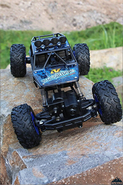 Apexma Oyuncak 2.4GHz Uzaktan Kumandalı Full Fonksiyon Şarjlı 4x4 Arazi Aracı Rc Rock Crawler