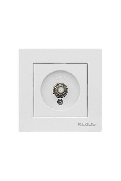 Klaus 10 Pieces, White Satellite Socket, KE01121 (10/120)