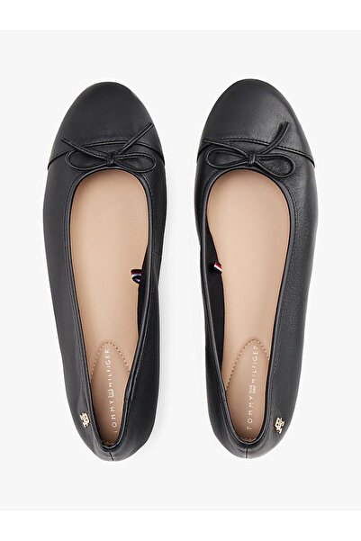 Tommy Hilfiger TOE CAP KOŽENÁ BALENKA