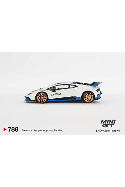 mini gt 1:64 Lamborghini Huracán Sto Bianco Asopo Diecast Model Car Mgt00788