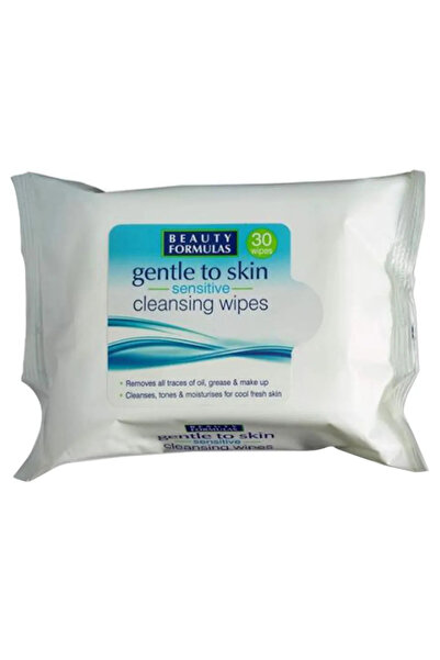 BEAUTY FORMULAS Beauty Formula Sensitive Biodegradable Cleansing Wipes