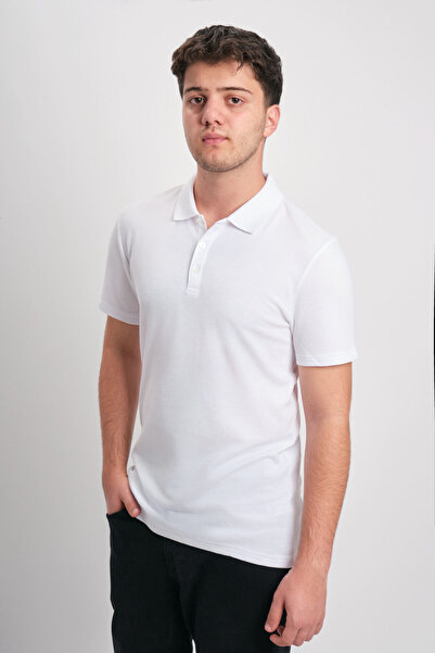 WE AND ME slim fit Bumbac basic Mânecă scurtă Guler polo