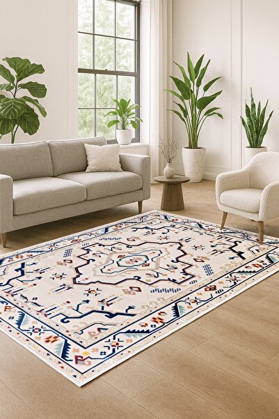 Olverno Home Makinede yıkanabilir kaymaz taban leke tutmaz dijital mutfak hal...