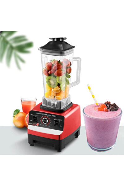iTin Blender Profesional 2 în 1, 2.5L, 8500w, 32.000 RPM, 15 Viteze, 6 Lame Inox