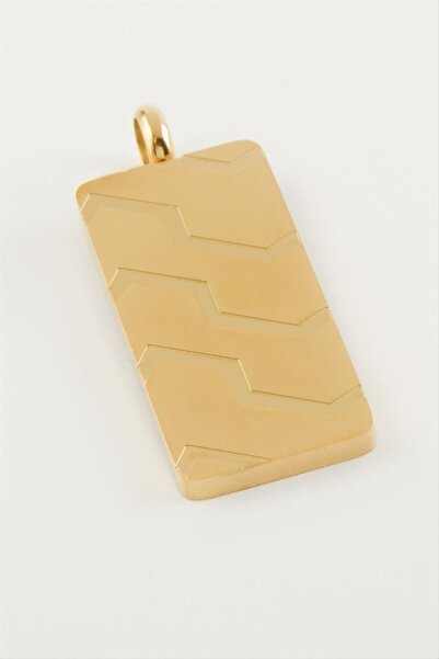 ZERO LAND قلادة فولاذية مستطيلة الشكل قابلة للكتابة عليها من تيك إم آر تي (70...