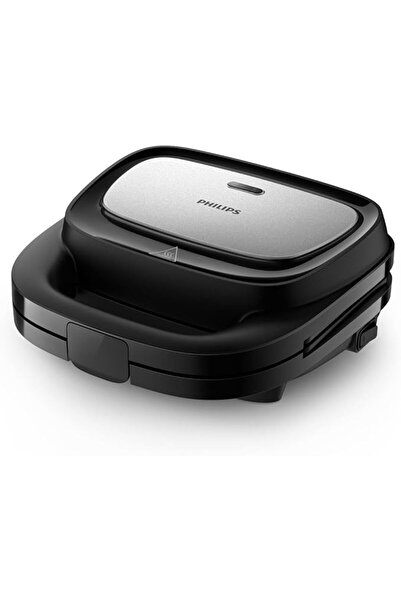 Philips 5000 Series Sandwich Maker - 750W, 3 Sets of Plates, Removable Nonstick Plates, Compact - HD