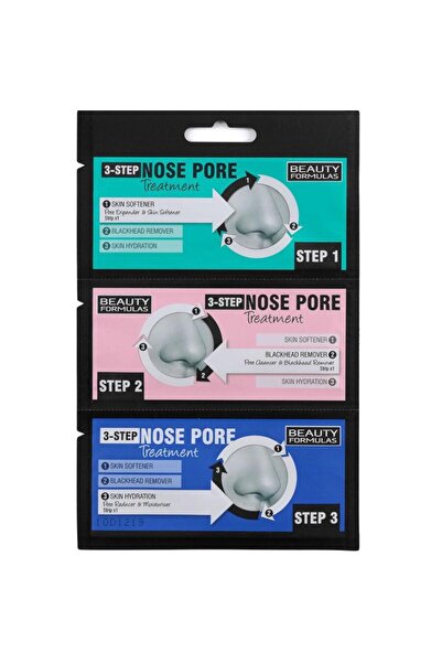 BEAUTY FORMULAS تركيبة الجمال - علاج مسام الأنف بثلاث خطوات