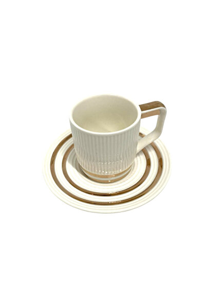 ACAR Kai-22-0094 Julia 6-Piece Coffee Cup Set White