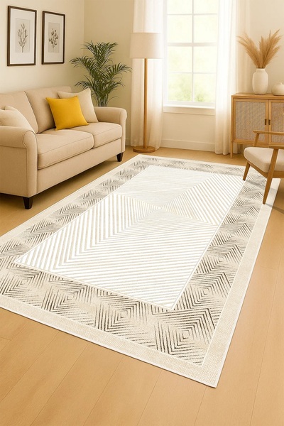 Olverno Home Makinede yıkanabilir kaymaz taban leke tutmaz dijital mutfak hal...