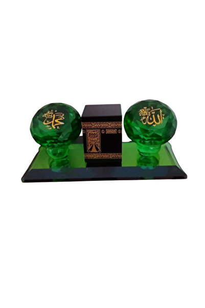 FAMEMUS ACCESSORY Kabe Cami Cam Süs 12cm* 6cm BOYUTU ürün camdır