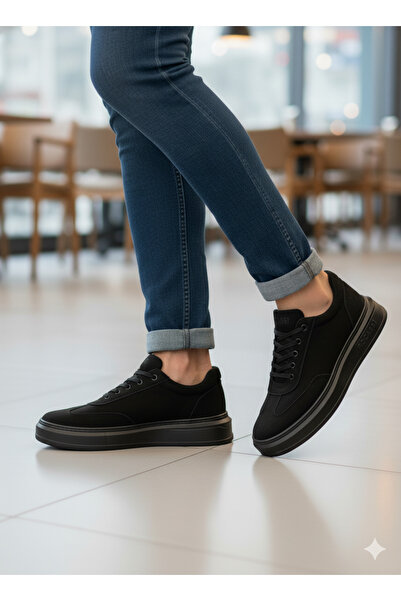 MOY TEKSTİL Pantofi pentru bărbați din piele naturală nubuck