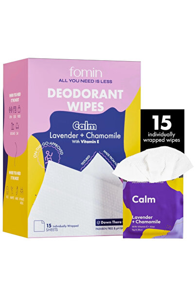 fomino Fomin Lavanta ve Papatyalı Deodorant Mendil 15 Adet