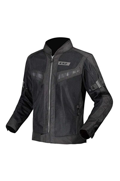 LS2 Blade Air Korumalı Motosiklet Montu Yazlık Siyah