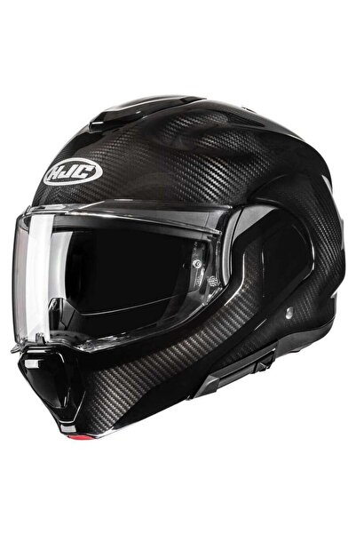 HJC F100 Çene Açılır Motosiklet Kaskı Carbon