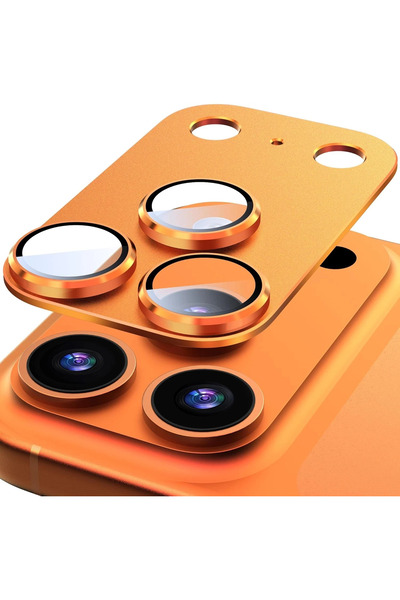 Nezih Case Apple iPhone 17 Pro Max Uyumlu Tam Kaplayan Kamera Lens