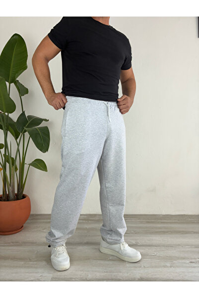 LudoWear Adjustable Leg Baggy Gray Sweatpants