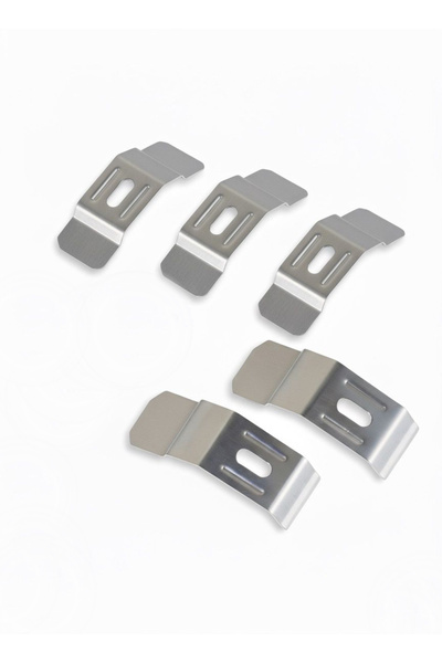 Brillant Stor Perde Montaj Aparatı Metal Korniş Aparatı 10 Adet (Taçlı) Kasa 5cm