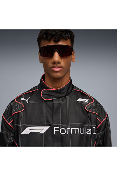 Puma F1 Lifestyle Racing Erkek Siyah Ceket